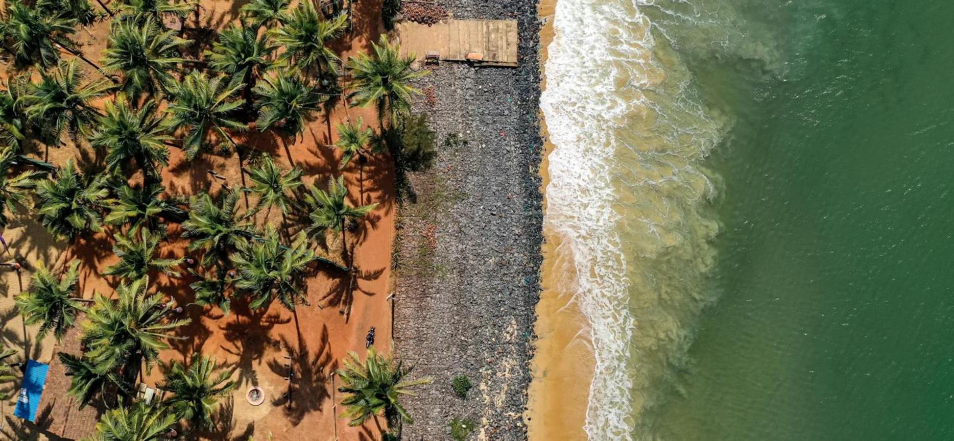 Saffronstays Stella Maris - Luxury Beach Front Villa Near Redi Beach Querim エクステリア 写真